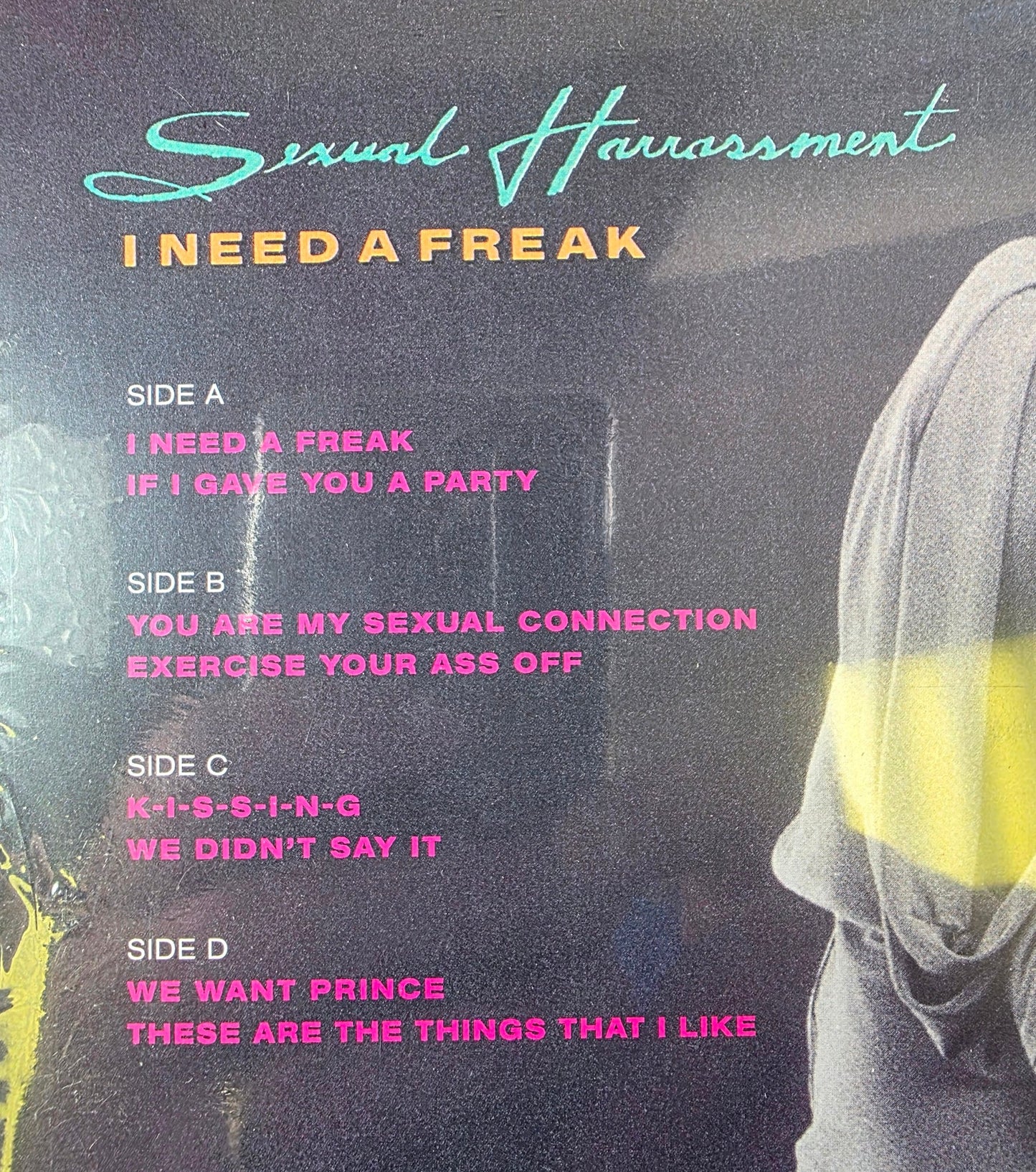 Sexual Harassment I Need A Freak Vinyl LP