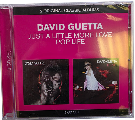 David Guetta Just A Little More Love Pop Life 2 CD Set