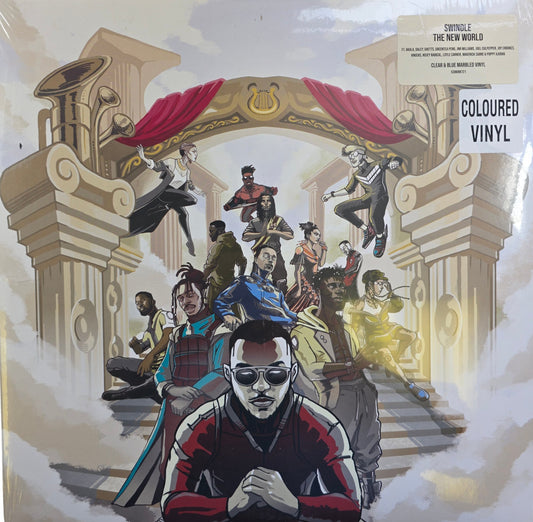 Swindle The New World Vinyl LP Blue Marbled