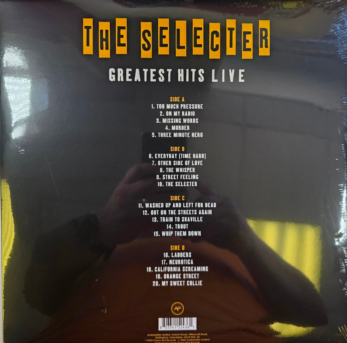 The Selecter Greatest Hits Live Vinyl LP Clear