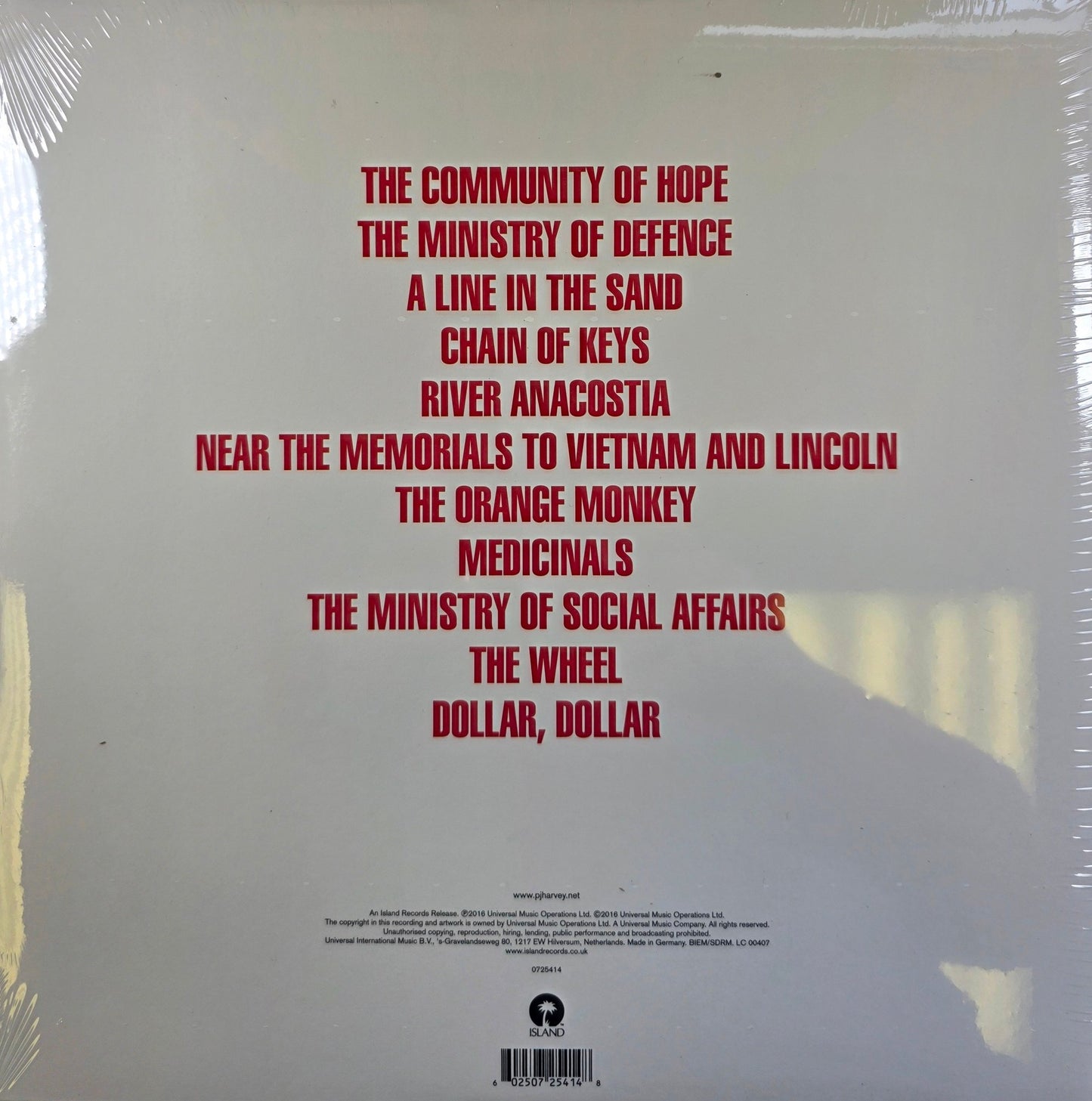 PJ Harvey The Hope Six Demolition Project Vinyl LP