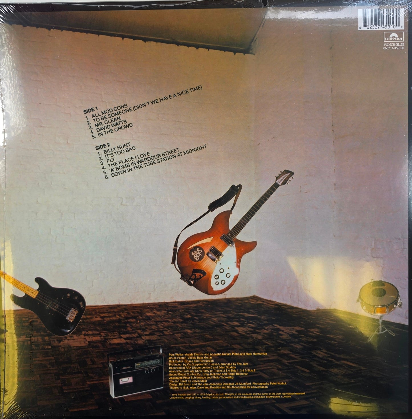 The Jam All Mod Cons Vinyl LP