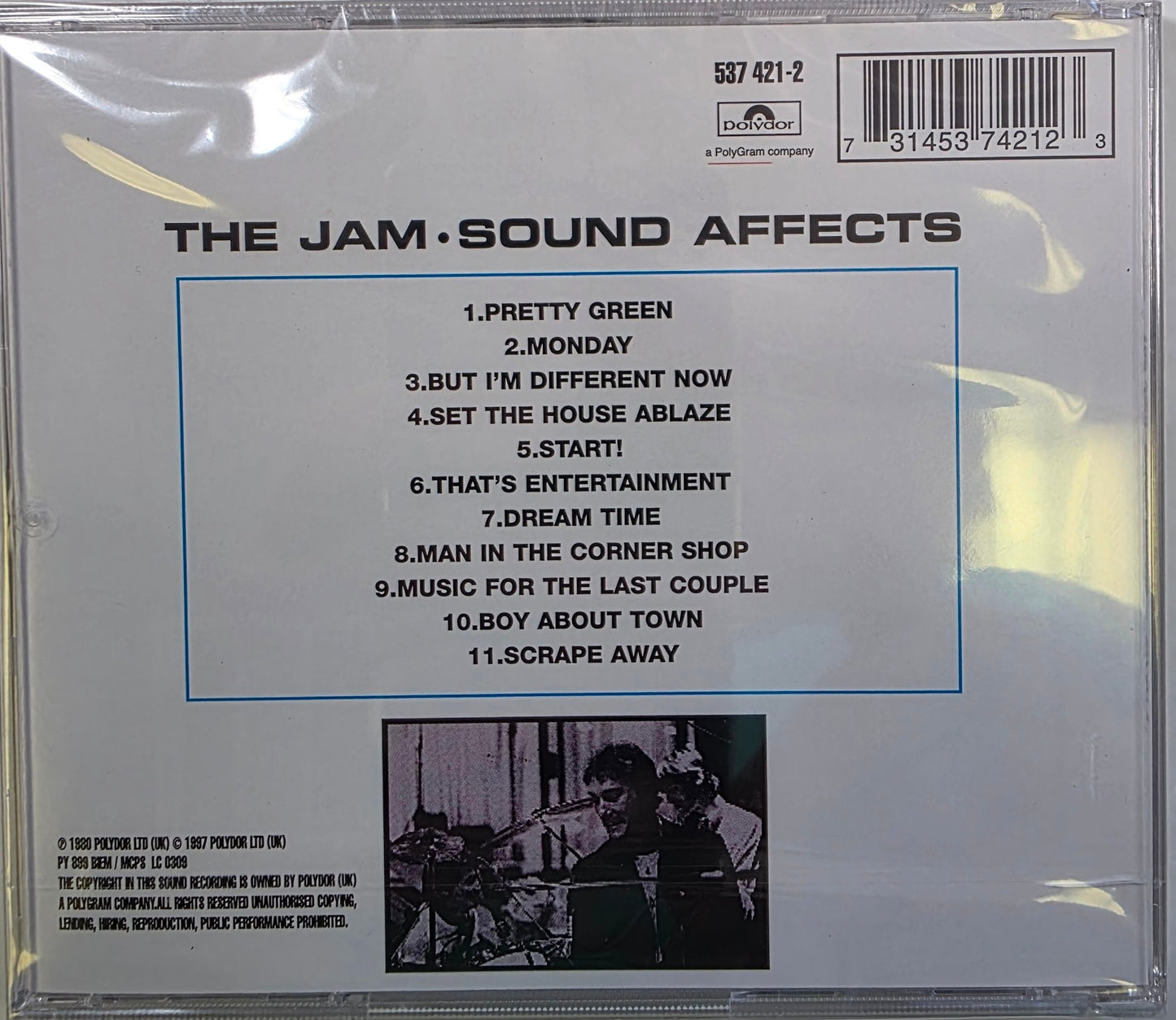 The Jam Sound Affects CD Album Reissue