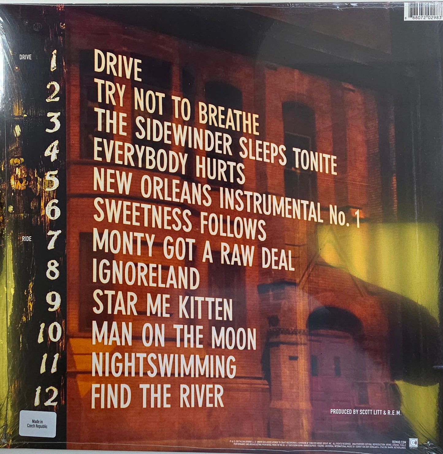REM Automatic For The People Vinyl LP