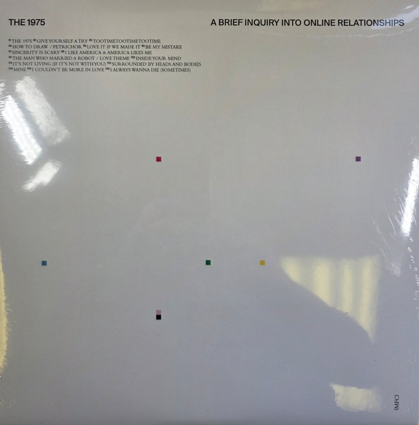 The 1975 A Brief Inquiry Into Online Relationships Vinyl LP