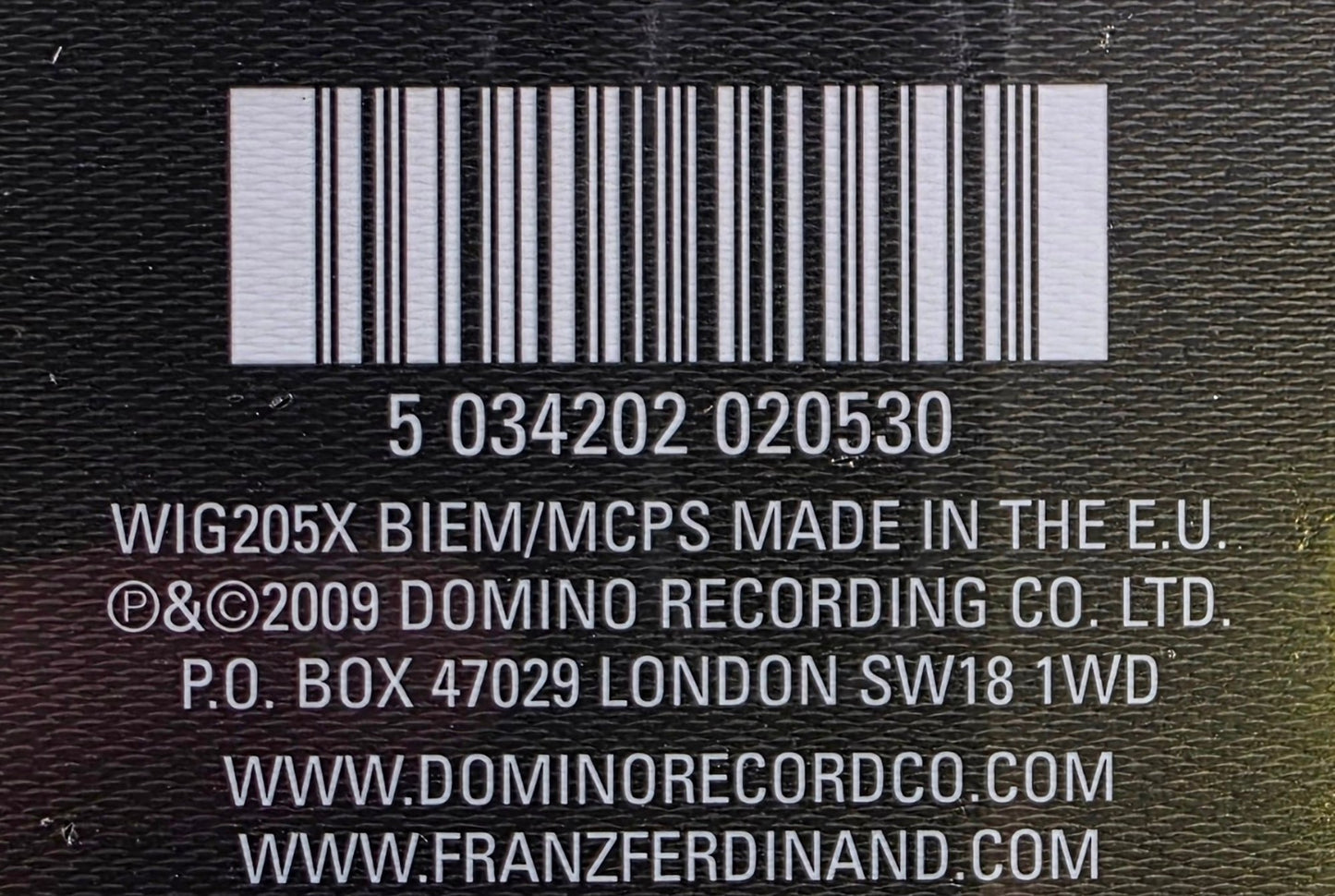 Franz Ferdinand Tonight Deluxe Edition 7" Vinyl Box Set