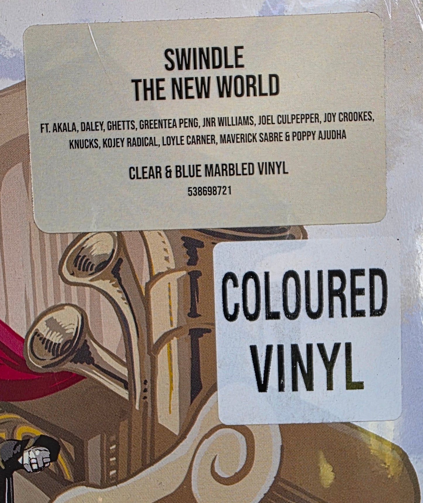 Swindle The New World Vinyl LP Blue Marbled
