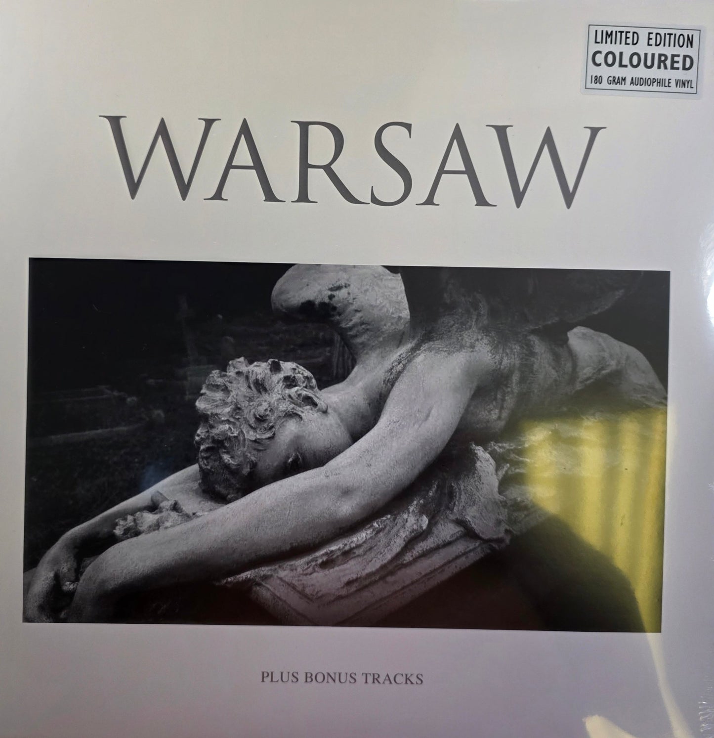 Warsaw Vinyl LP Limited Edition Coloured