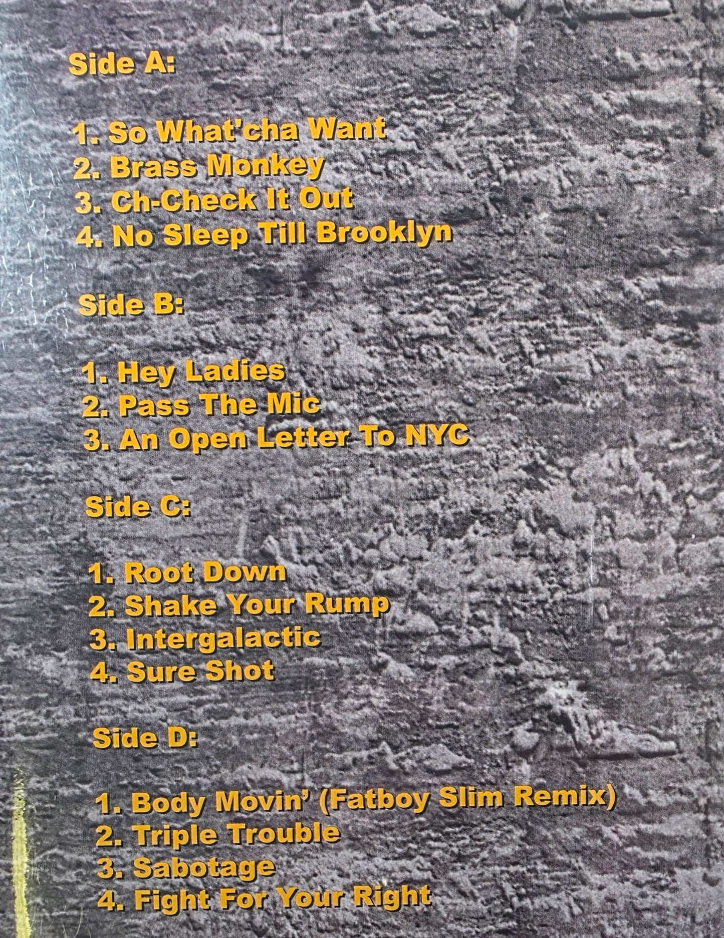 Beastie Boys Solid Gold Hits Vinyl LP