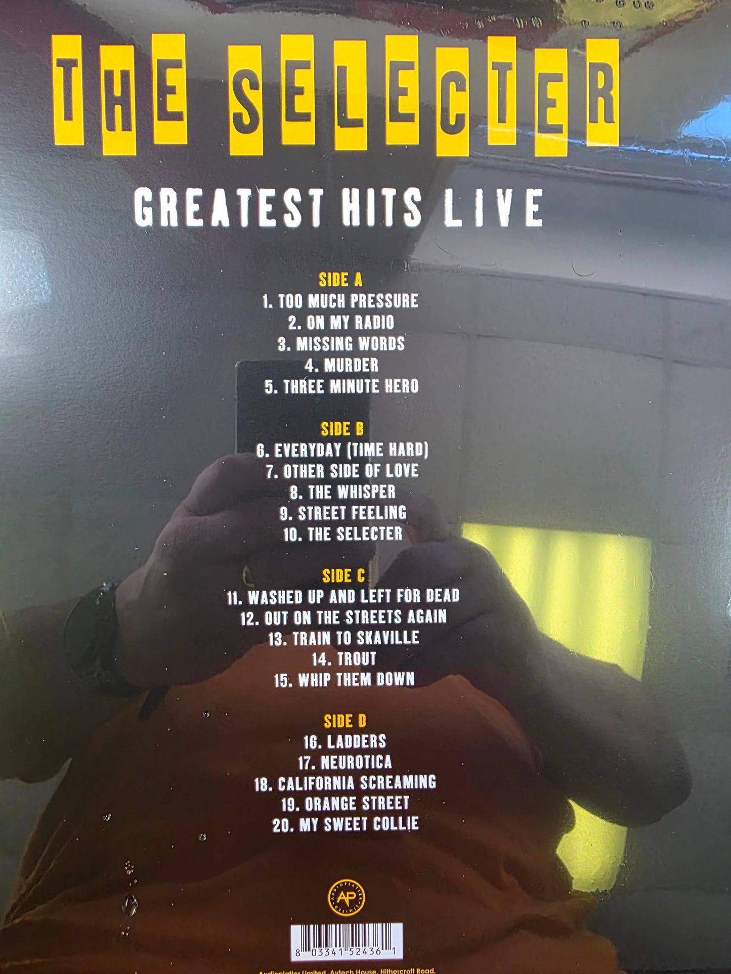 The Selecter Greatest Hits Live Vinyl LP Clear