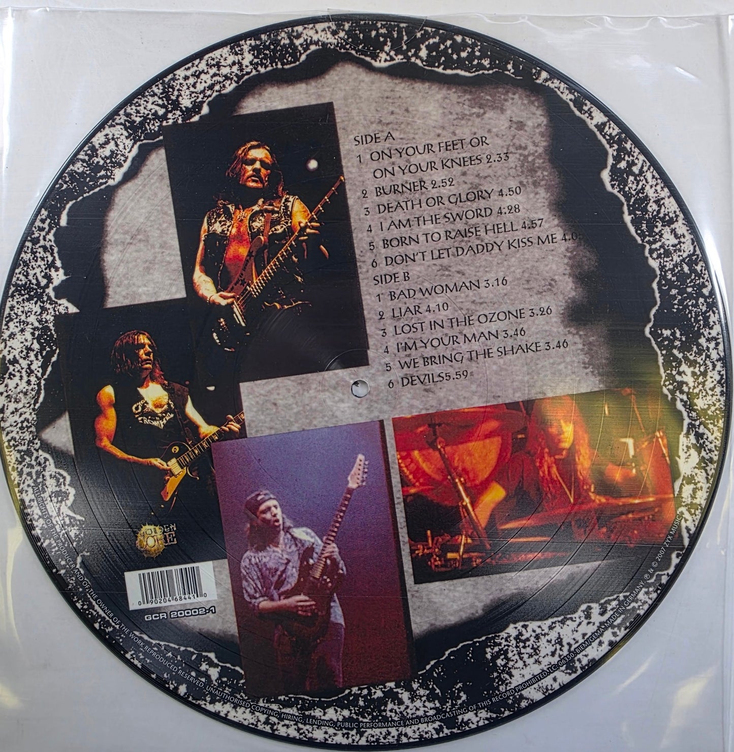 Motorhead Bastards Vinyl LP Picture Disc