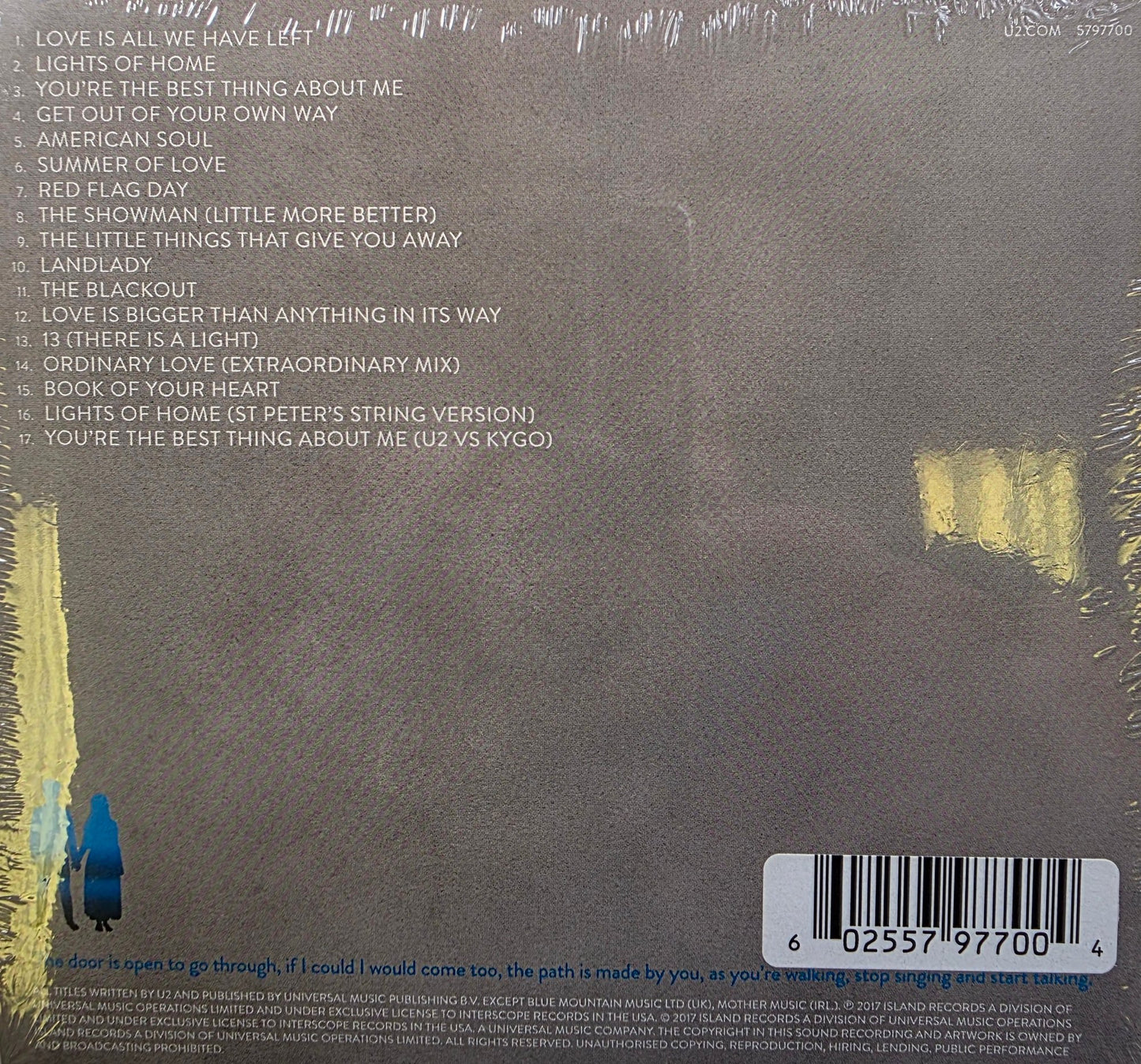 U2 Songs of Experience Deluxe CD