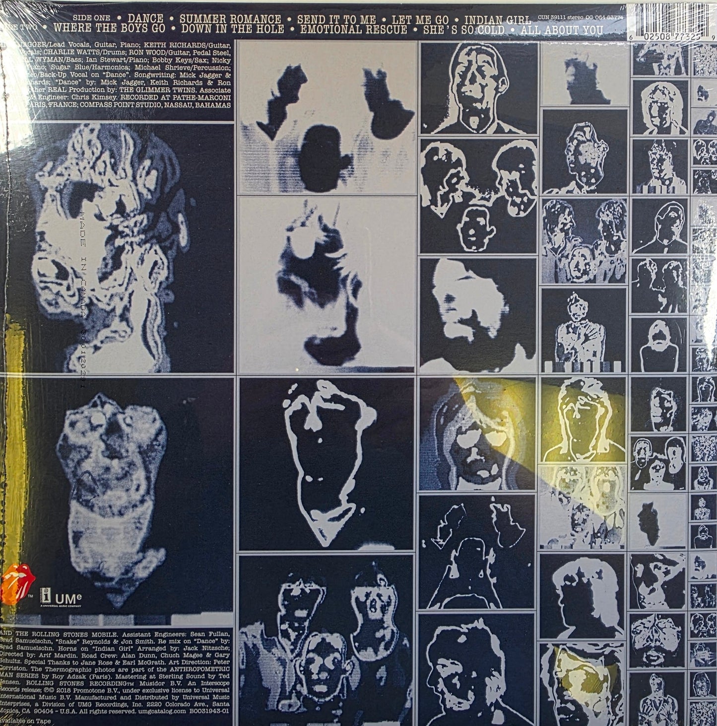 The Rolling Stones Emotional Rescue Vinyl LP