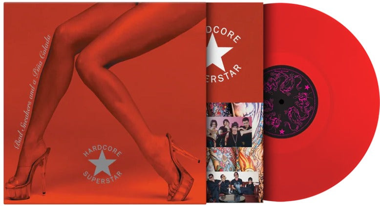 Hardcore Superstar Bad Sneakers And A Piña Colada Vinyl LP Numbered Red