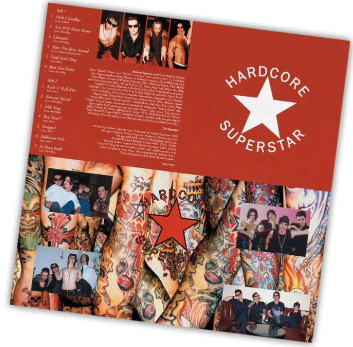 Hardcore Superstar Bad Sneakers And A Piña Colada Vinyl LP Numbered Red