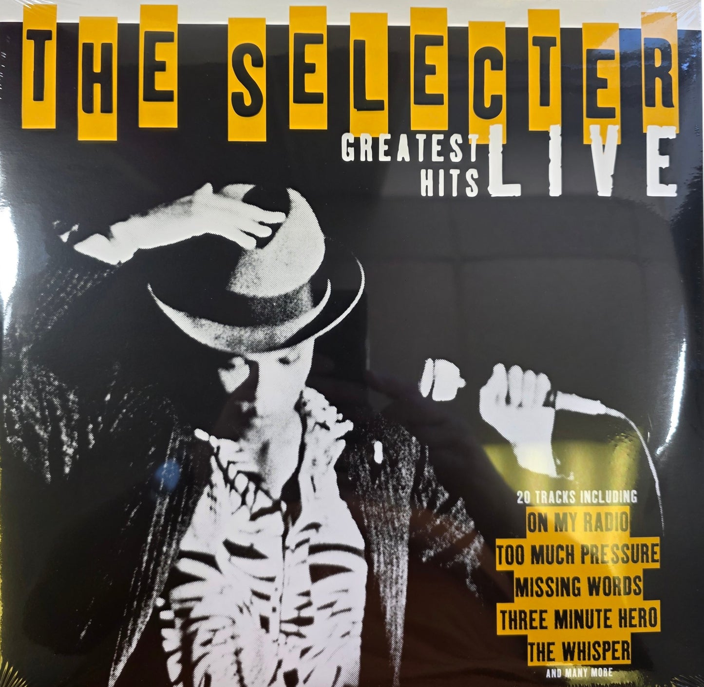 The Selecter Greatest Hits Live Vinyl LP Clear