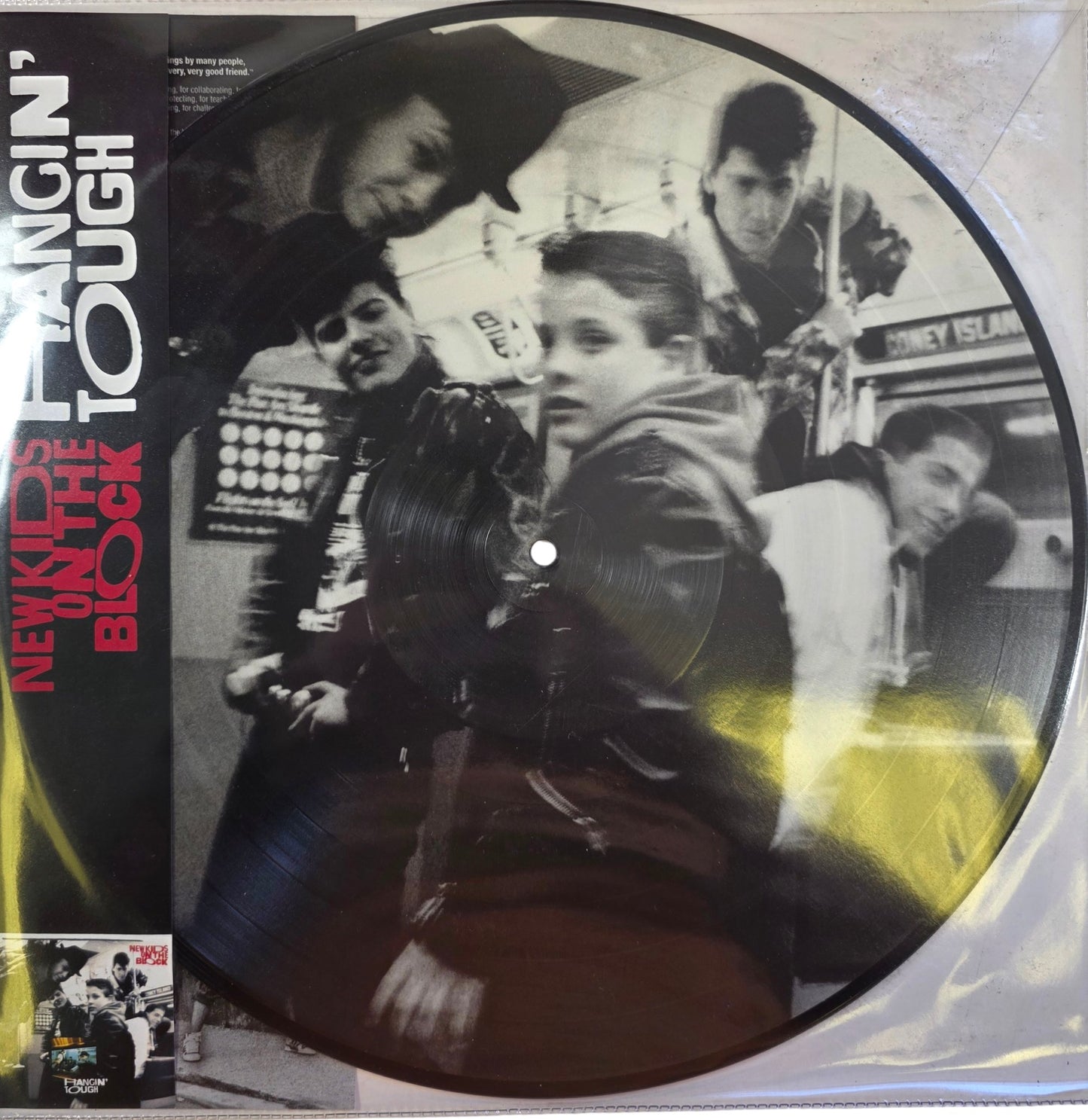 New Kids On The Block Hangin Tough Vinyl LP Picture Disc