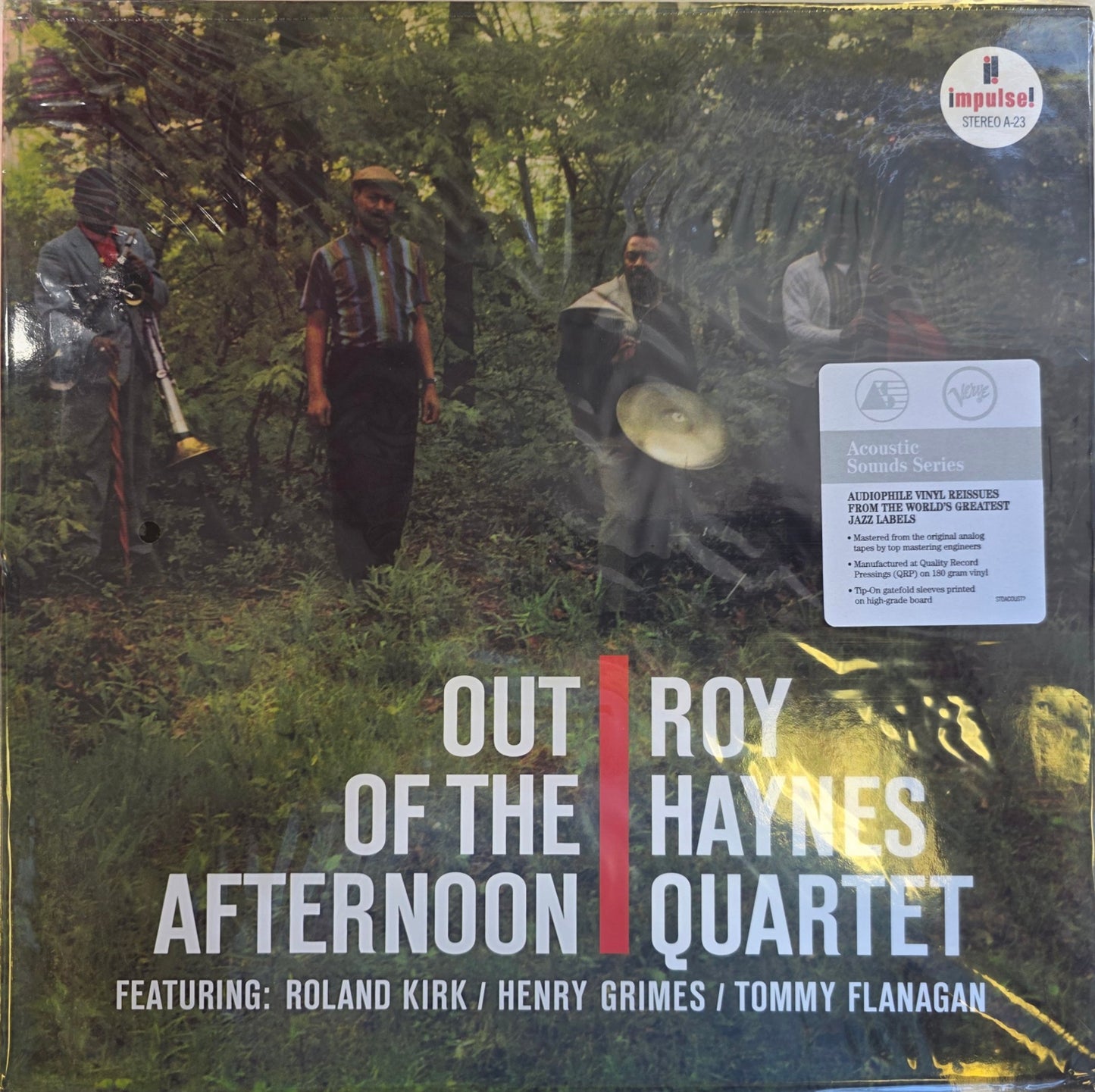 Roy Haynes Quartet Out of the Afternoon Vinyl LP