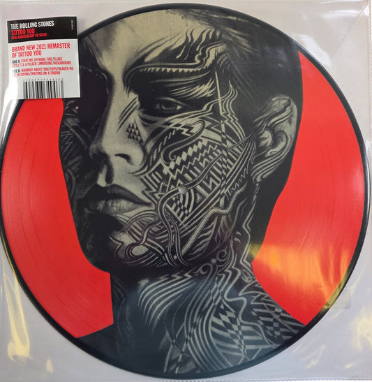 The Rolling Stones Tattoo You Vinyl LP Limited Picture Disc