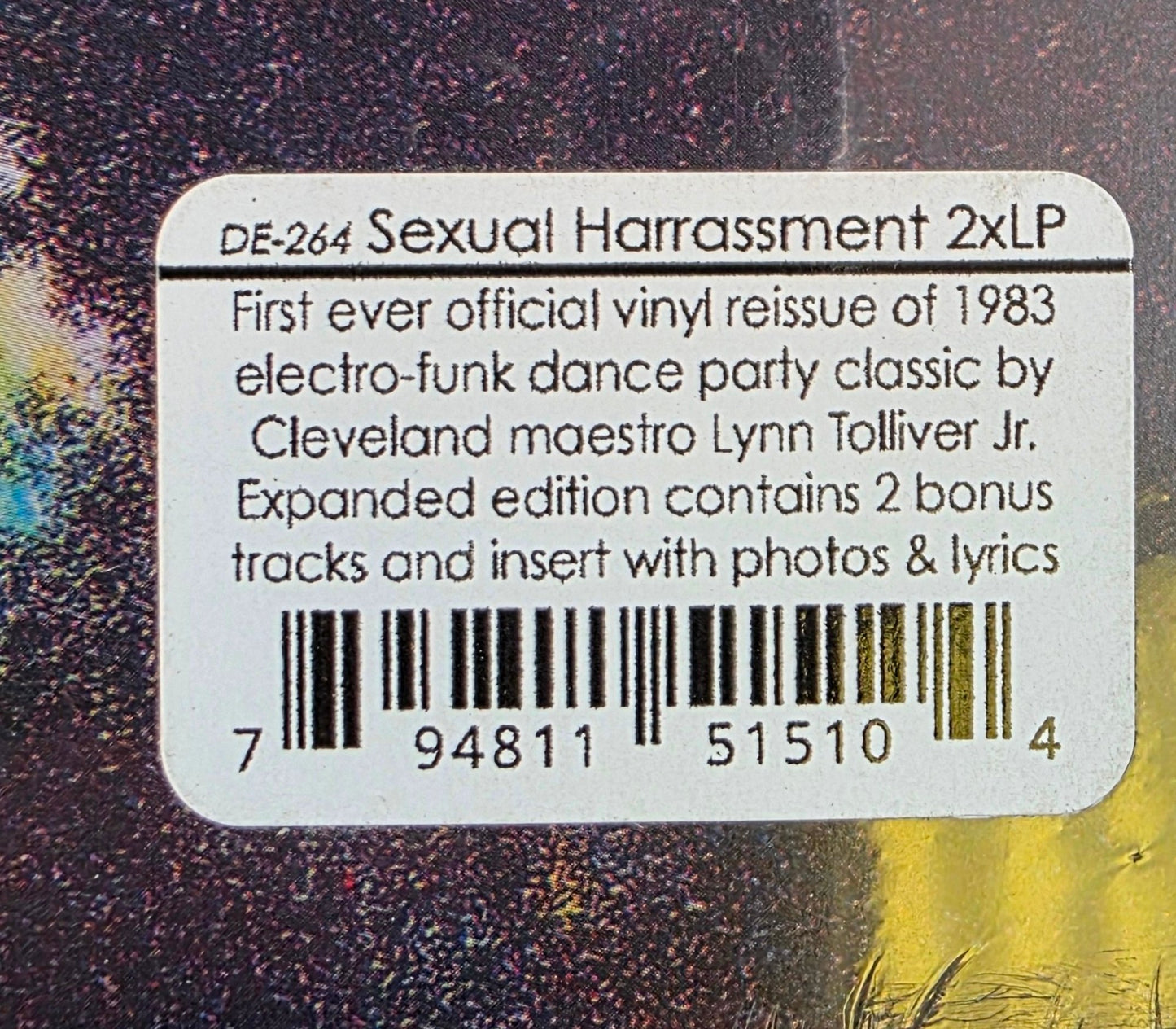 Sexual Harassment I Need A Freak Vinyl LP