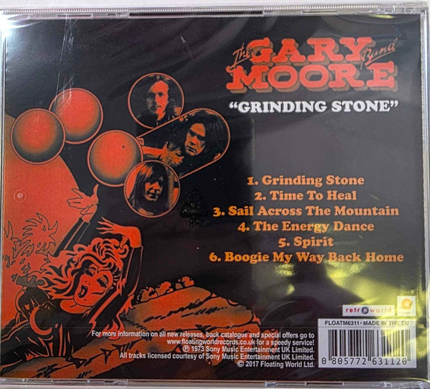 The Gary Moore Band Grinding Stone CD