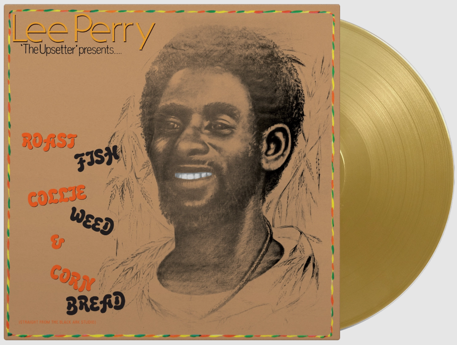 Lee Perry – Roast Fish Collie Weed & Cornbread Vinyl LP Gold