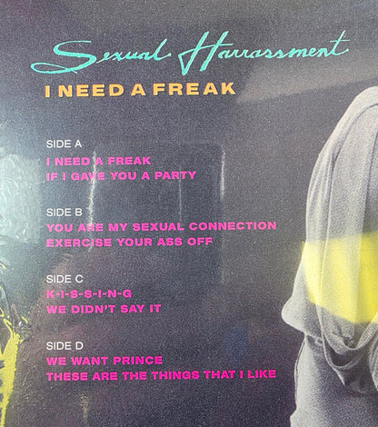Sexual Harassment I Need A Freak Vinyl LP