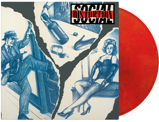 Social Distortion / Social Distortion Vinyl LP Red Coloured
