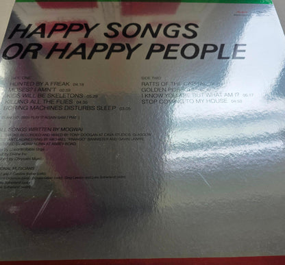 Mogwai Happy Songs For Happy People Vinyl LP Transparent Green