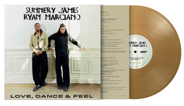 James Sunnery and Ryan Marciano / Love Dance and Feel (1LP Coloured) Pre Order 04/12/2026
