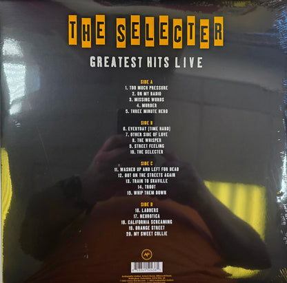 The Selecter Greatest Hits Live Vinyl LP Clear