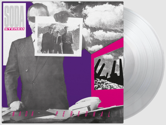 Soda Stereo – Nada Personal LP Clear Pre Order 28/11/2025