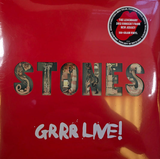 Stones GRRR Live Vinyl LP Black