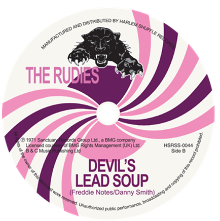 The Rudies – My Sweet Lord / Devil’s Lead Soup  7" Vinyl Pre Order 16/10/2026
