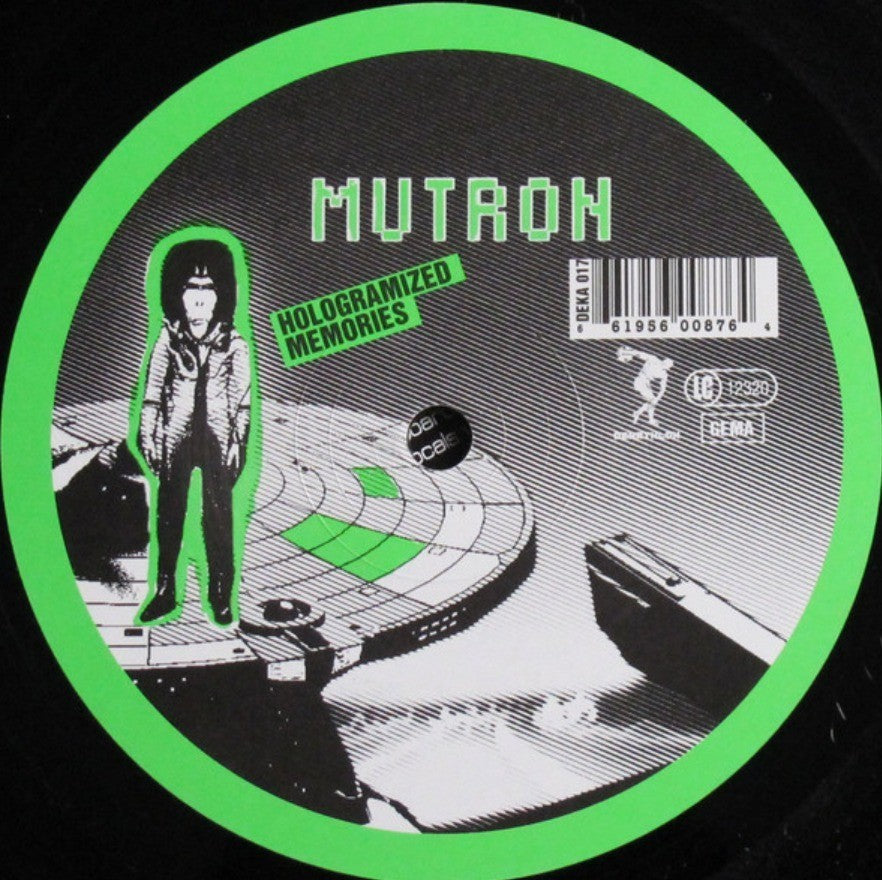 Mutron – Hologramized Memories 12" vinyl record 2004 on Dekathlon Records