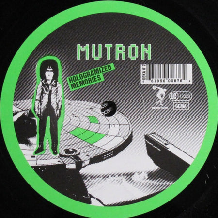 Mutron – Hologramized Memories 12" vinyl record 2004 on Dekathlon Records