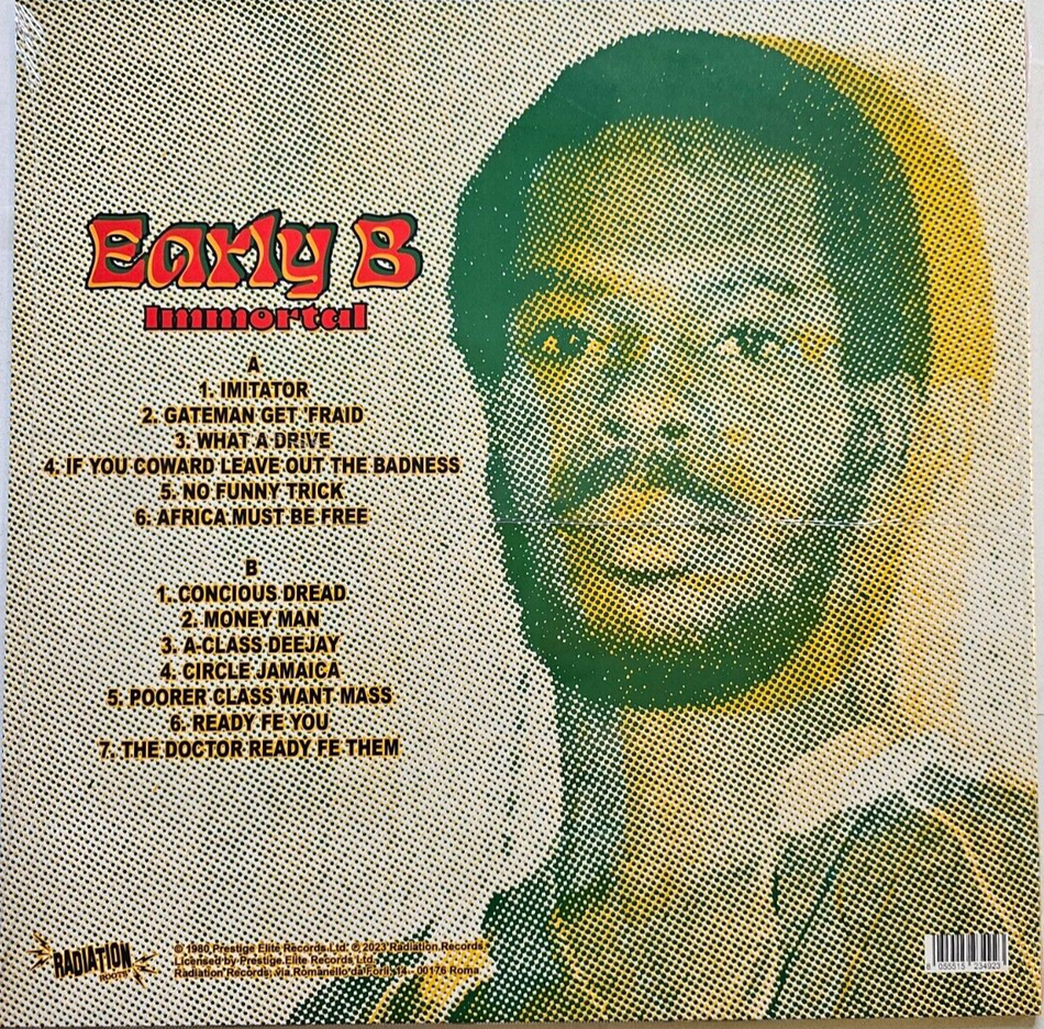 Early Immortal LP Album vinyl record reissue reggae on Radiation Roots 2023