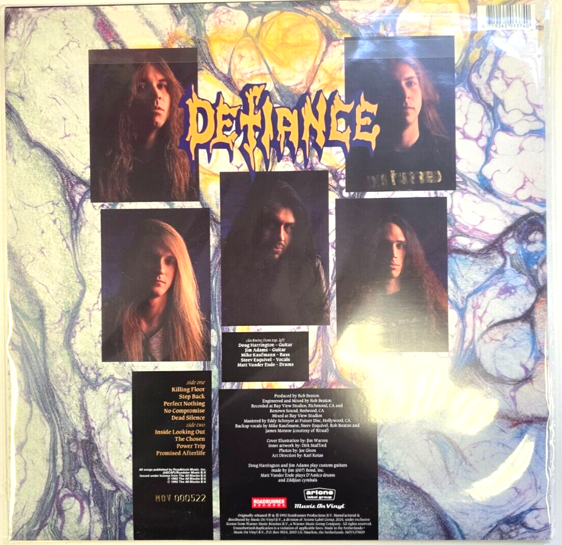 Defiance Beyond Recognition LP Album vinyl record limited numbered purple 180g