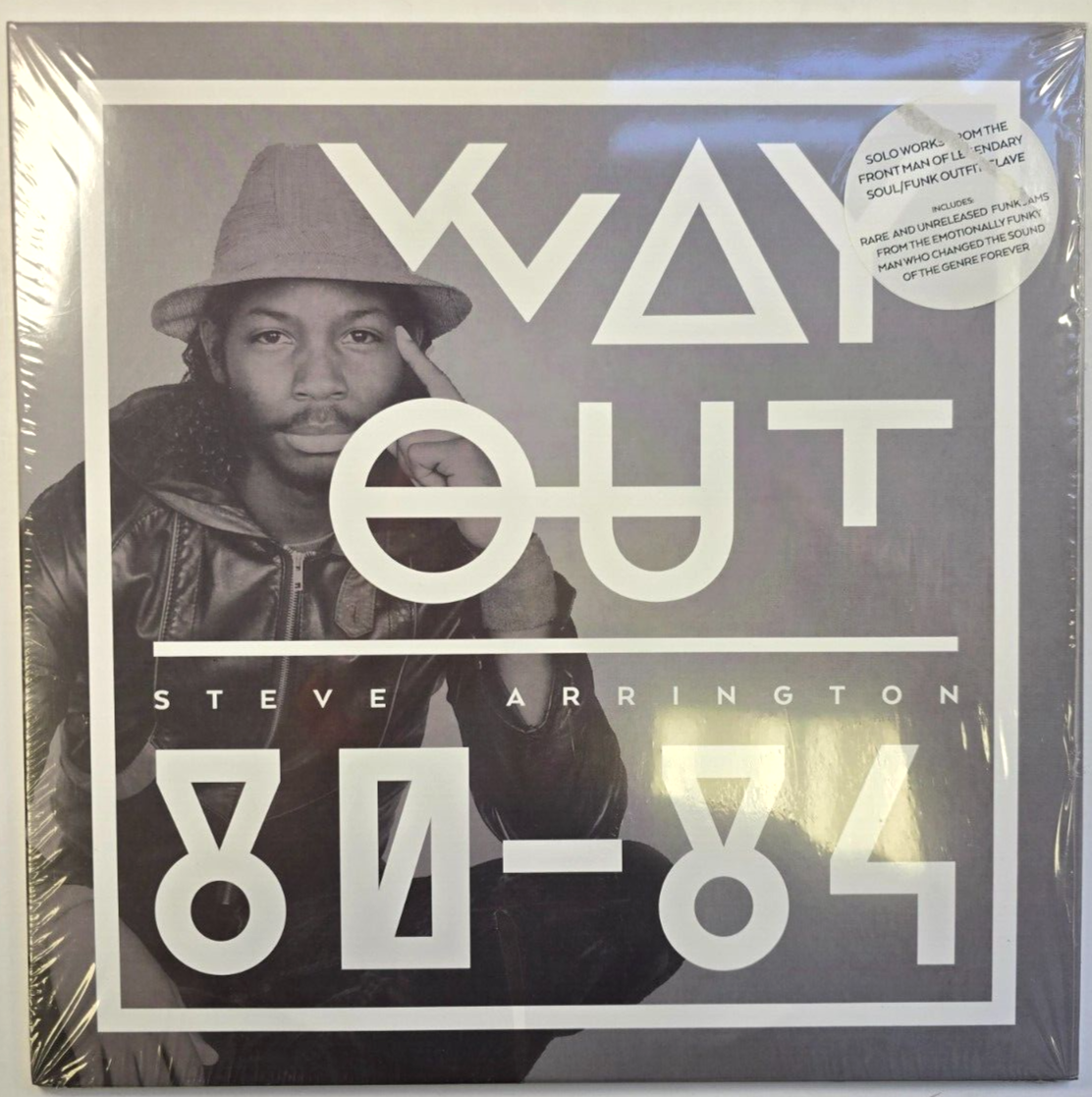 Steve Arrington - Way Out 1980-1984 LP Album vinyl record compilation