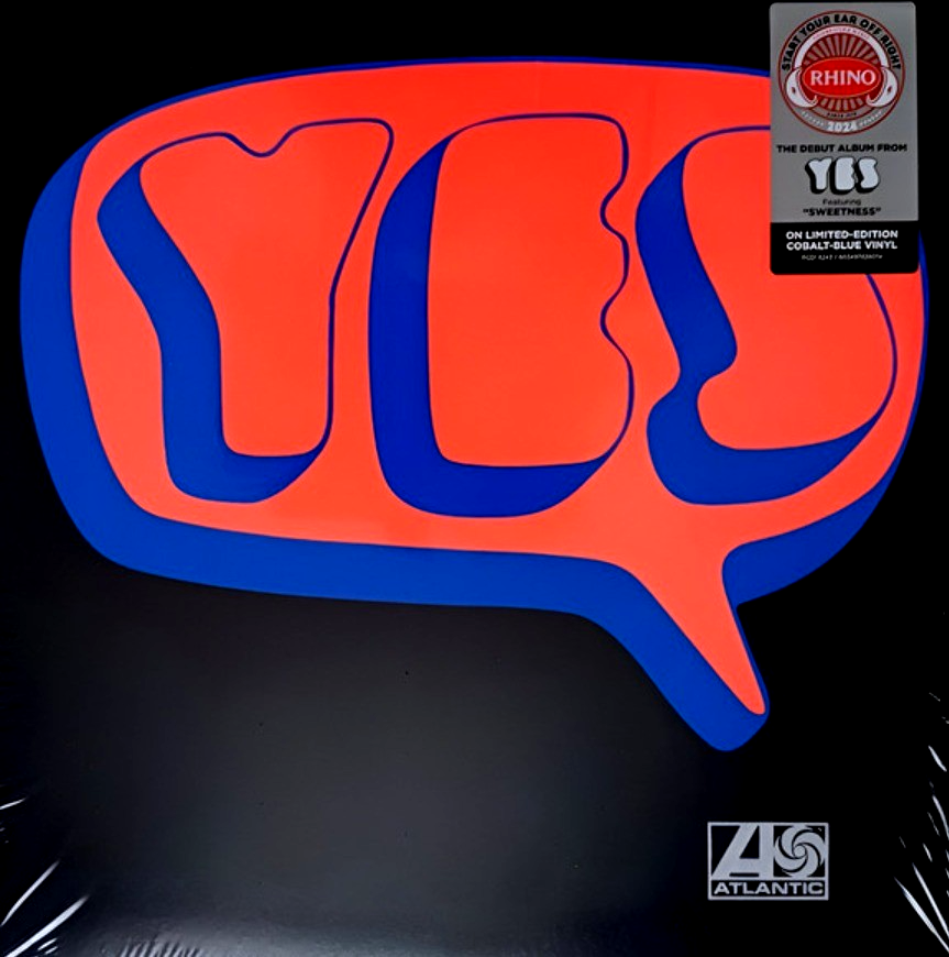 Yes Yes LP Album vinyl record 2024 limited Cobalt Blue remastered reissue