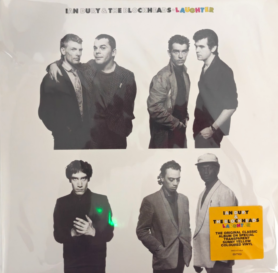 Ian Dury & The Blockheads Laughter LP Album vinyl record limited yellow 2023