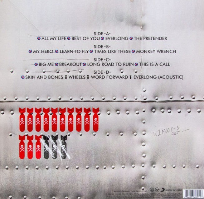 Foo Fighters Greatest Hits LP Album vinyl record 2009 Compilation on Roswell