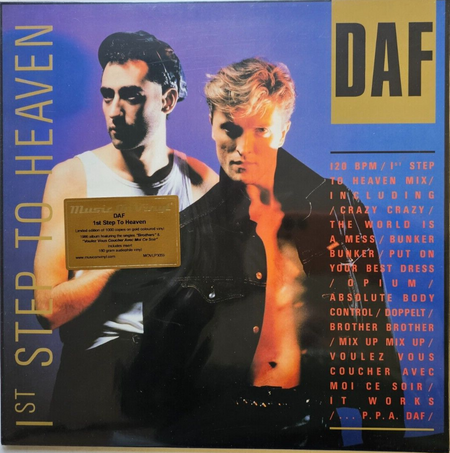 DAF 1st Step To Heaven Limited ed gold numbered LP Album vinyl record 180g new
