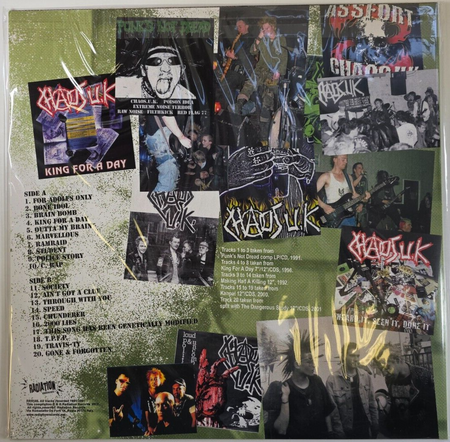 Chaos UK Kings For A Day The Vinyl Japan Years: 1991 - 2001 LP Album viny record