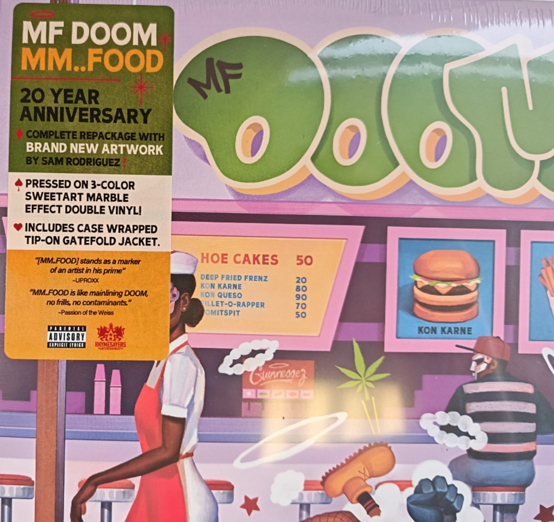 Mf Doom MM FOOD LP Album vinyl record Sweet Marble 20th Anniversary alt artwork