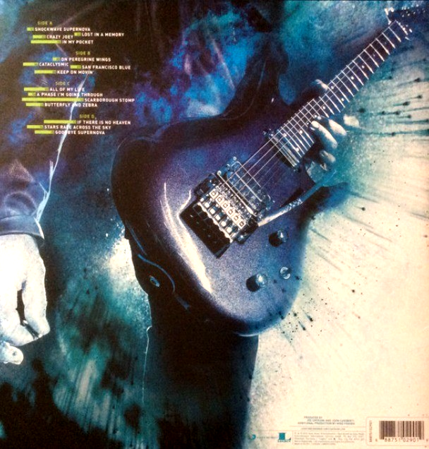 Joe Satriani Shockwave Supernova LP Album vinyl record 2015 on Sony black ed