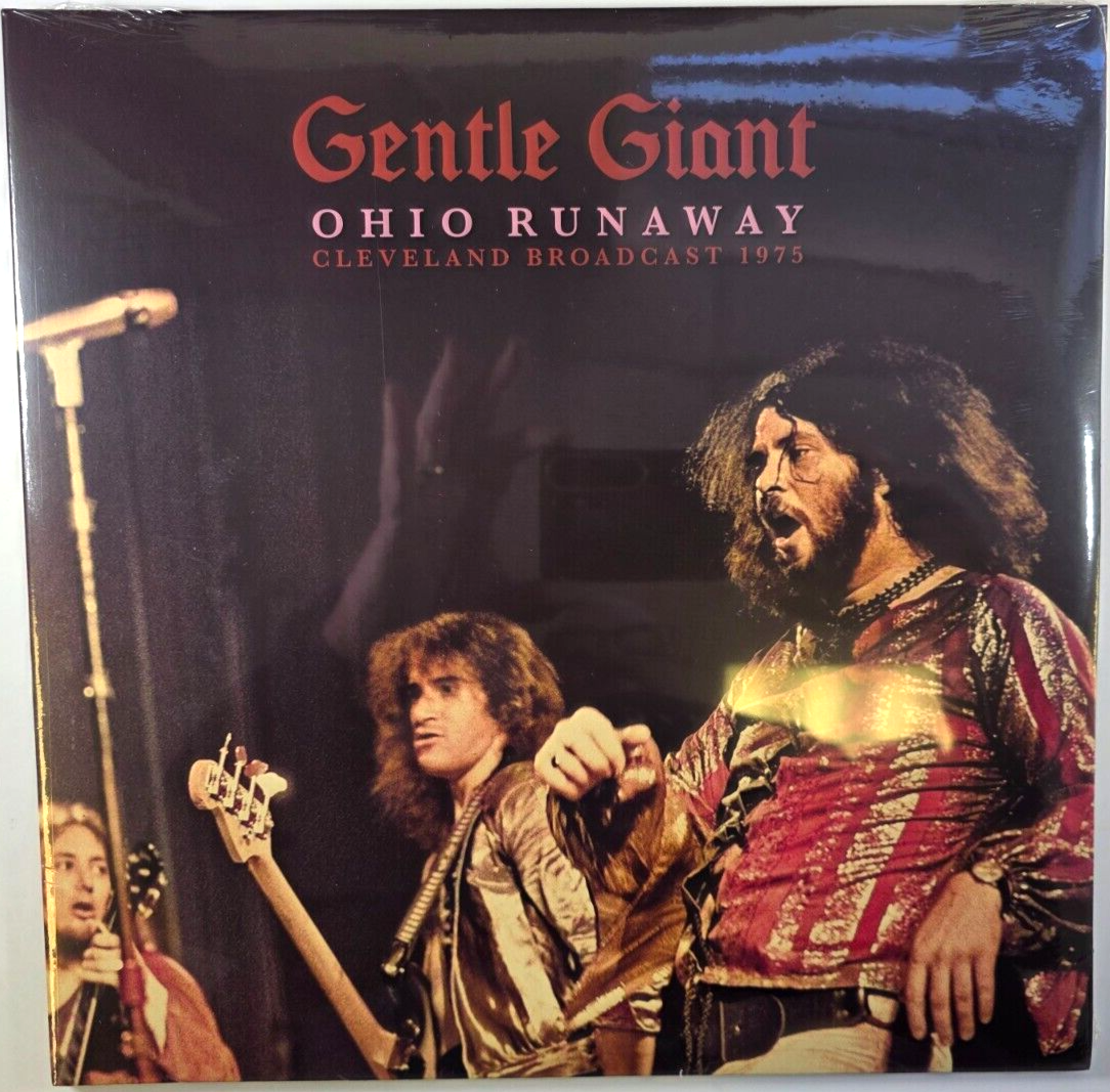 Gentle Giant Ohio Runaway LP Album vinyl record 2 x LP Reissue 2023