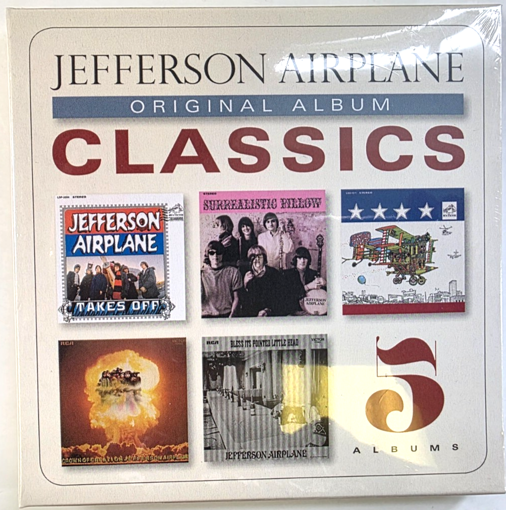 Jefferson Airplane – Original Album Classics 5 x CD Boxset 2013 compilation
