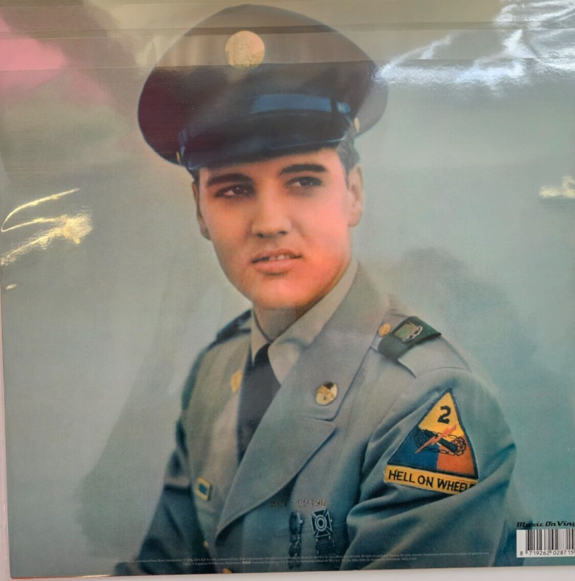 Elvis Presley for fans only  numbered blue LP Album vinyl record 2024