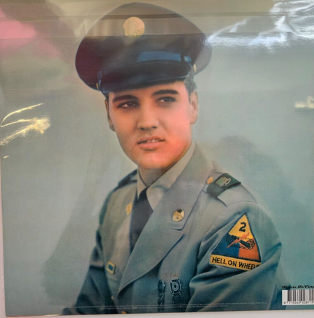 Elvis Presley for fans only  numbered blue LP Album vinyl record 2024